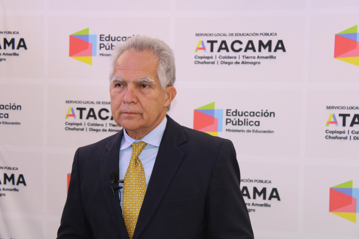 Carlos Pérez Estay, director Servicio Local Atacama “Debemos llegar y poner el foco en la sala de clases”