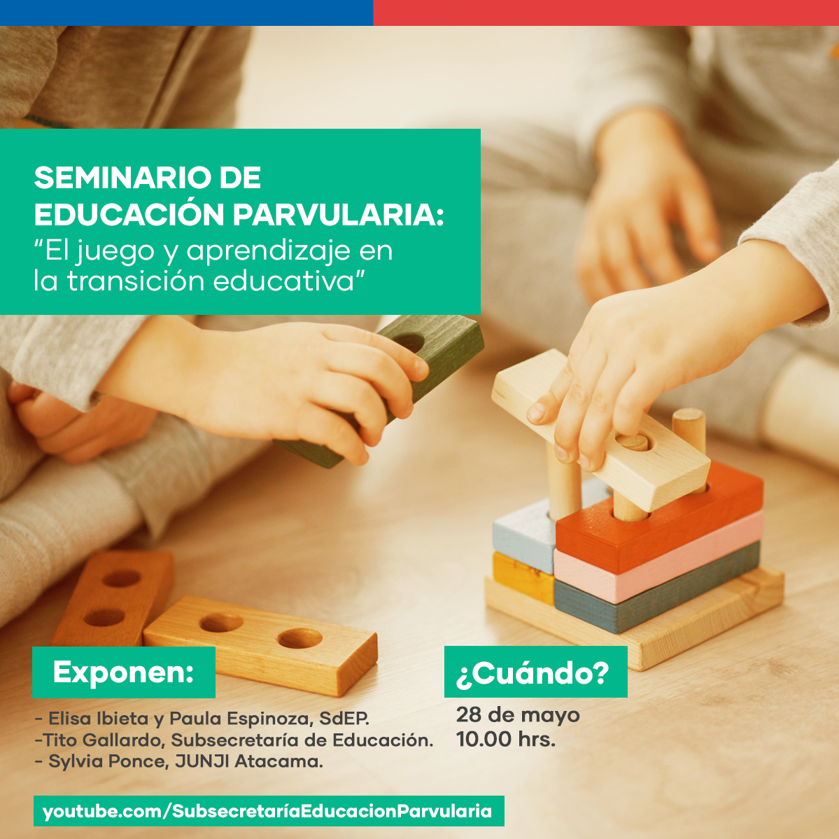 Seminario virtual de Educación Parvularia “El juego y aprendizaje en la Transición Educativa”