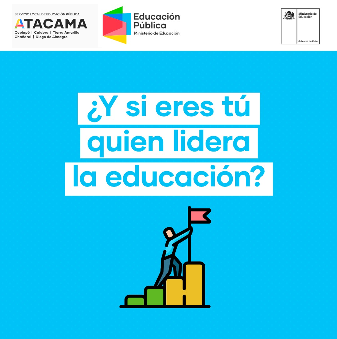 SLEP Atacama abre 5 nuevos concursos para el cargo de director en escuelas y liceos públicos