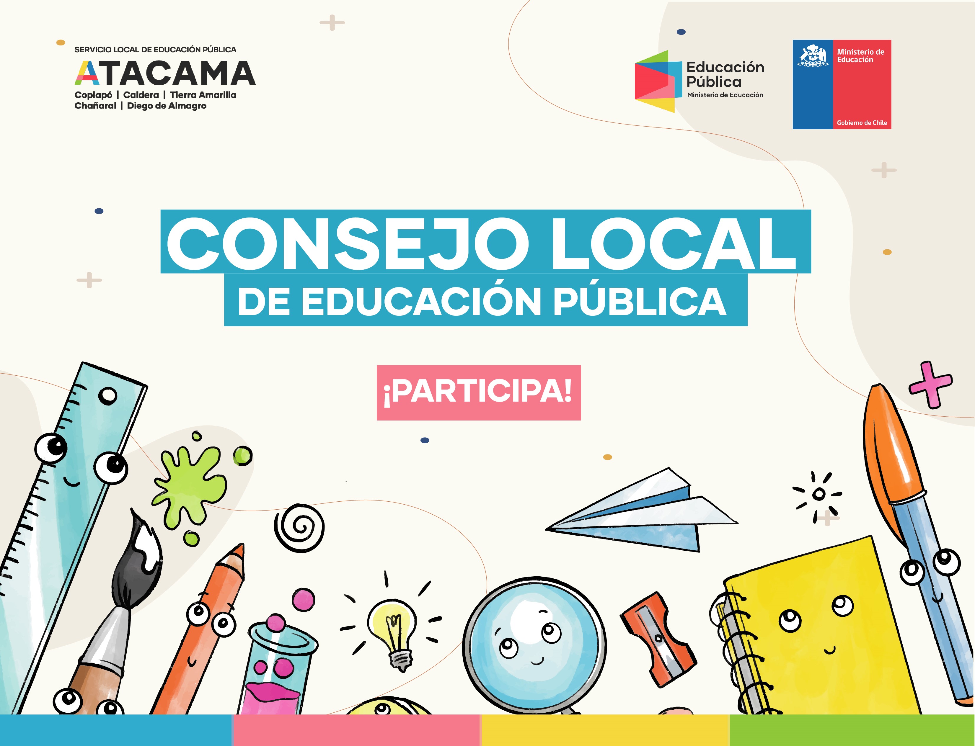 SLEP Atacama convoca a postular al primer Consejo Local de Educación Pública