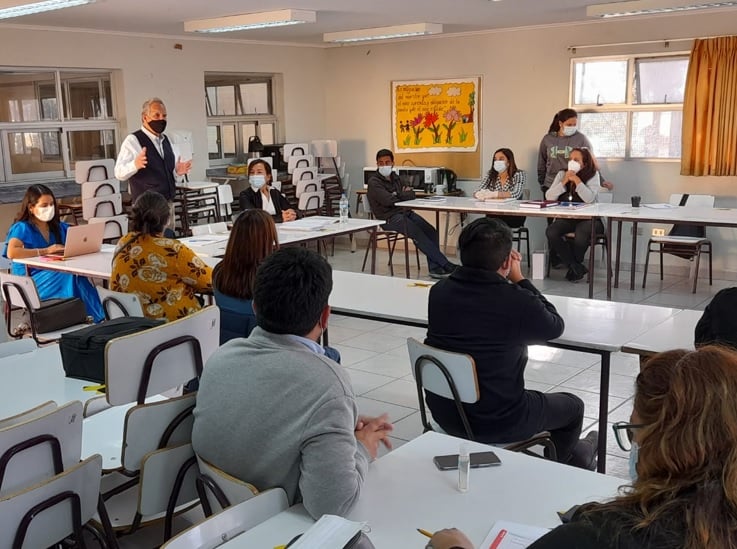 Director SLEP Atacama recorrió Escuelas rurales de Los Loros y San Pedro para constatar avances y trabajar en retorno a clases
