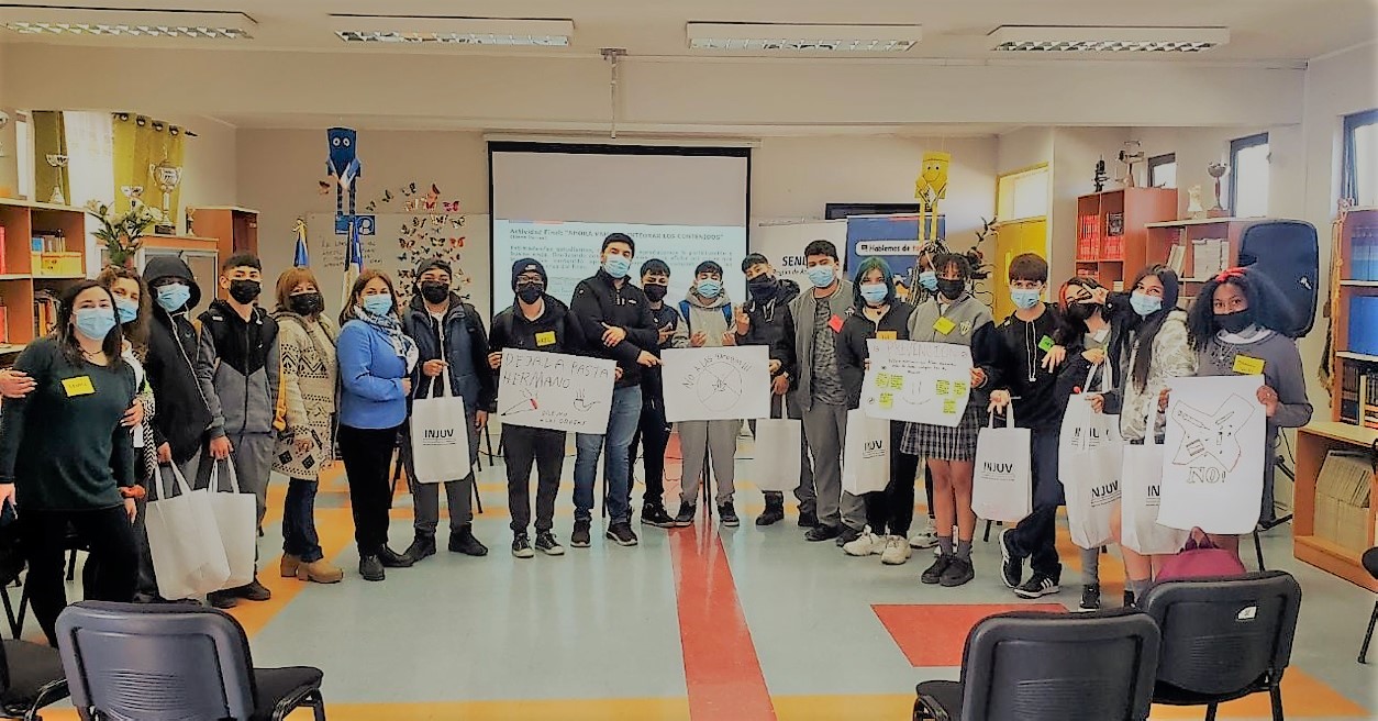 Estudiantes del Liceo José Antonio Carvajal del SLEP Atacama reciben orientación e información focalizada sobre consumo de alcohol y drogas