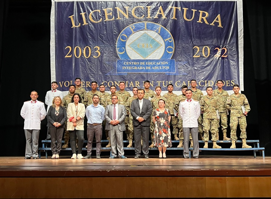 Con múltiples emociones y un proceso académico exitoso 118 estudiantes egresaron desde el CEIA Copiapó del SLEP Atacama