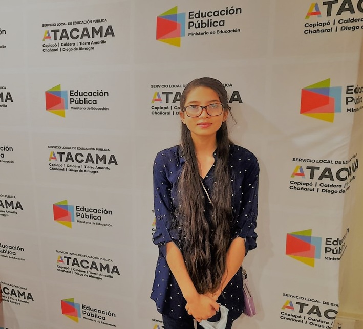 Sharlott Moraga de escuela Pedro León Gallo del SLEP Atacama obtuvo primer lugar en concurso “Cuentos del Norte de Chile”