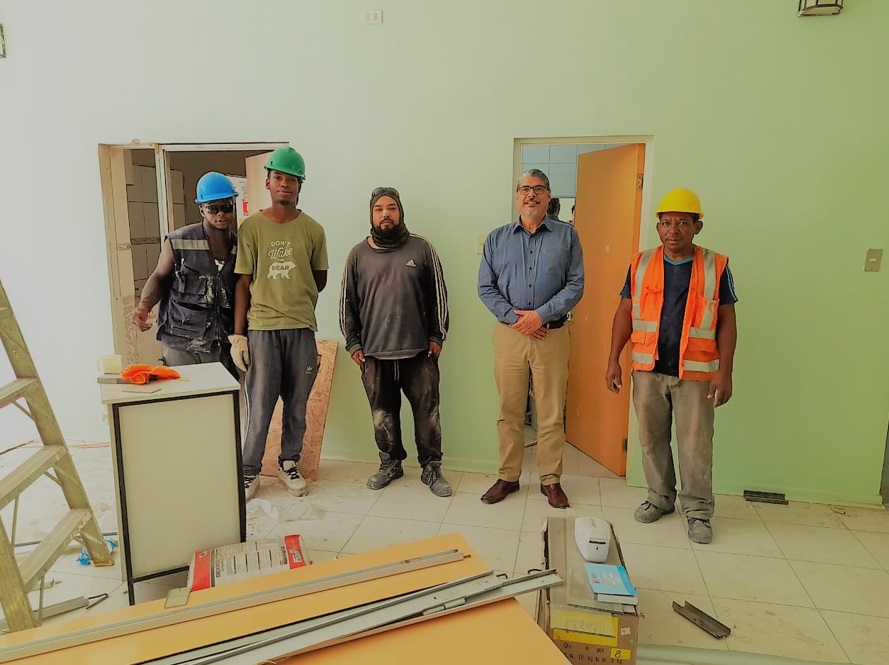 SLEP Atacama realiza aislación térmica en muros y techos además mejora ventanas y puertas en Jardín Infantil Punta Negra