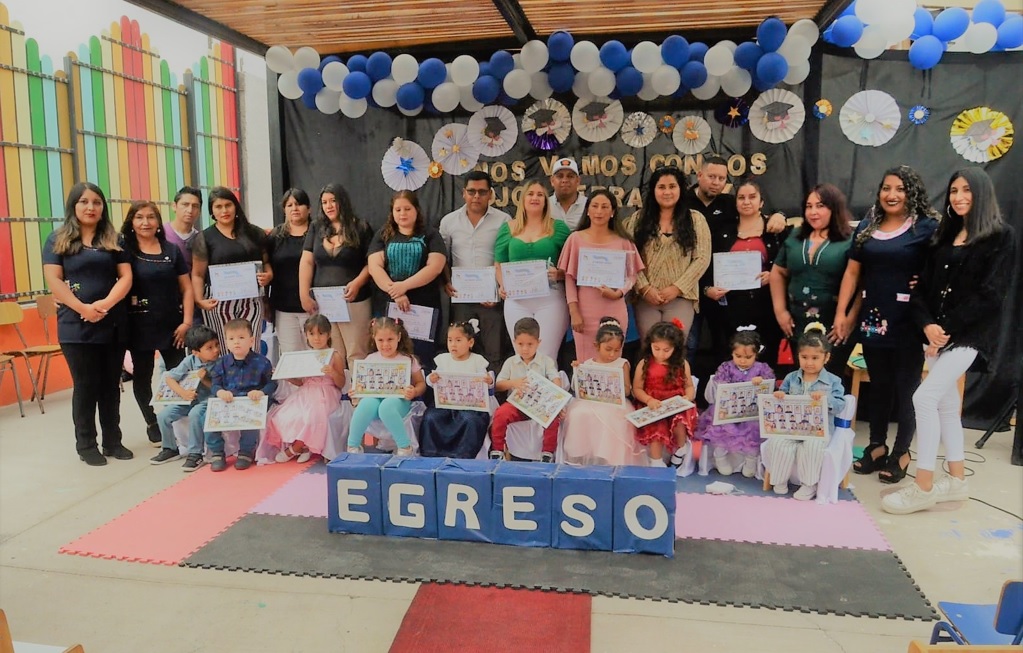 Con semillitas de amor en Copiapó egresaron 10 párvulos de jardín infantil de SLEP Atacama