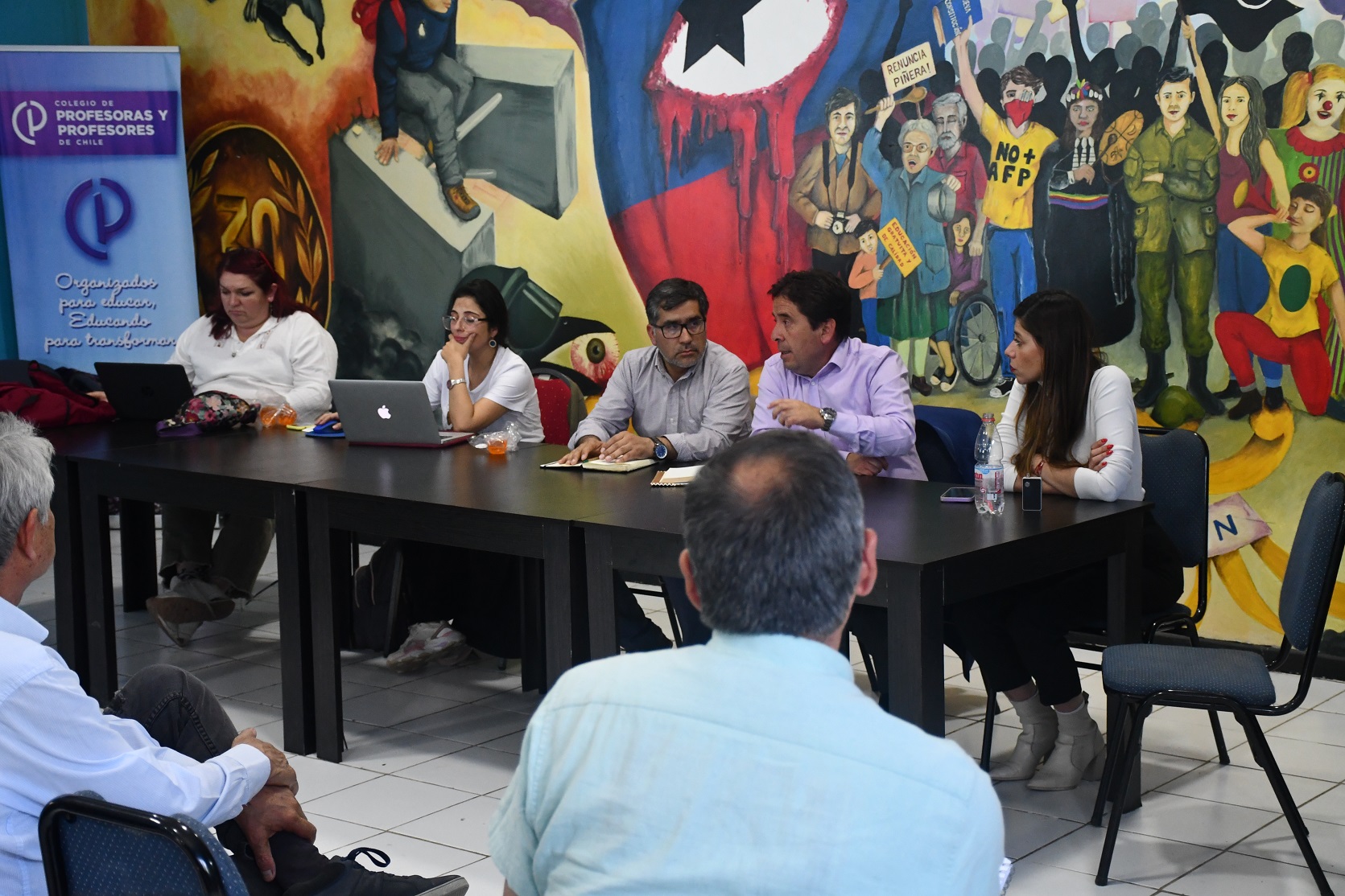 Gobernador Miguel Vargas se reunió con SLEP Atacama y Colegio de Profesores para avanzar y fortalecer Educación Pública