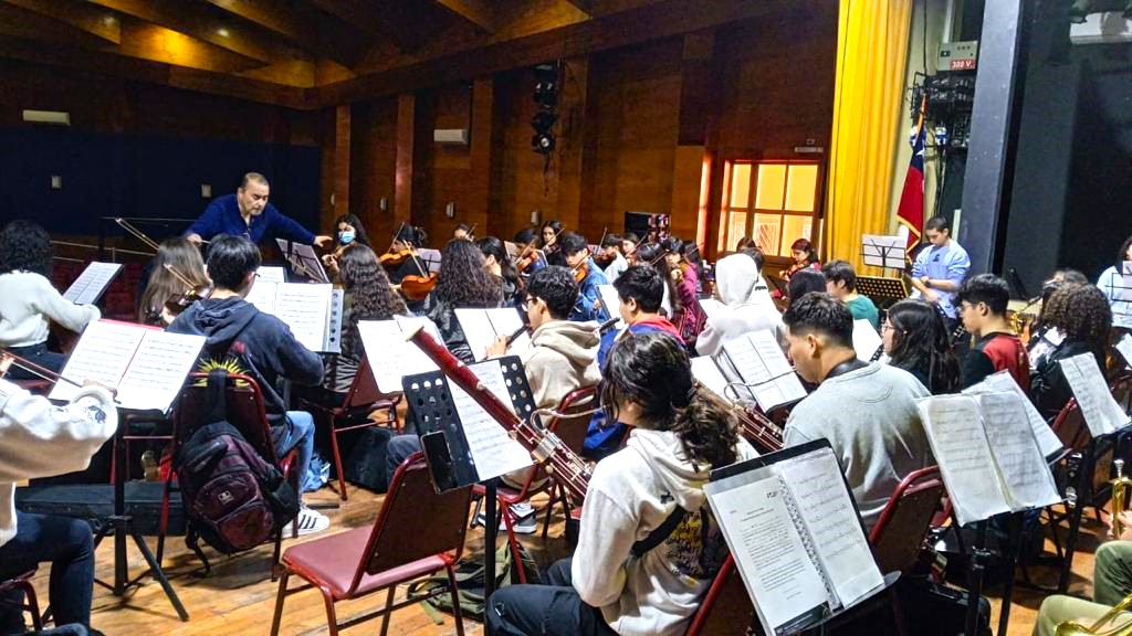Orquesta Sinfónica Juvenil del Liceo de Música de SLEP Atacama participará en Festival Fernando Rosas 2023