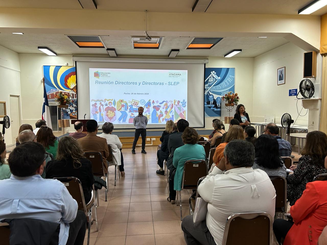SLEP Atacama se reúne con directores y directoras de  establecimientos para iniciar el año escolar 2024
